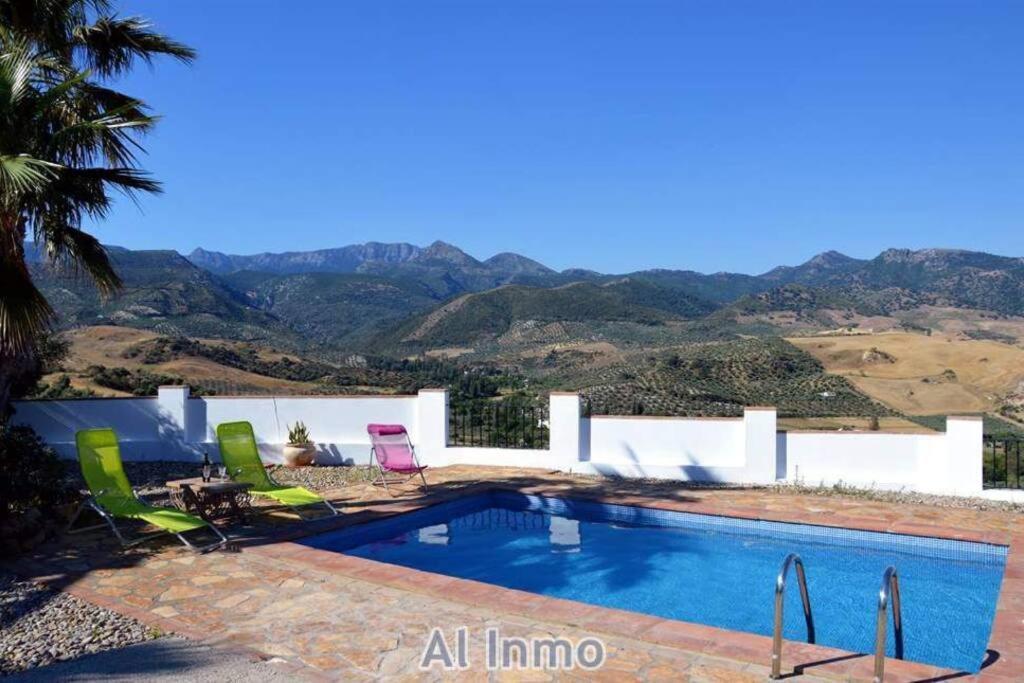 Las Palmeras - Ein Stueck Vom Paradies - Behagliches Haus Mit Pool Algodonales Eksteriør bilde