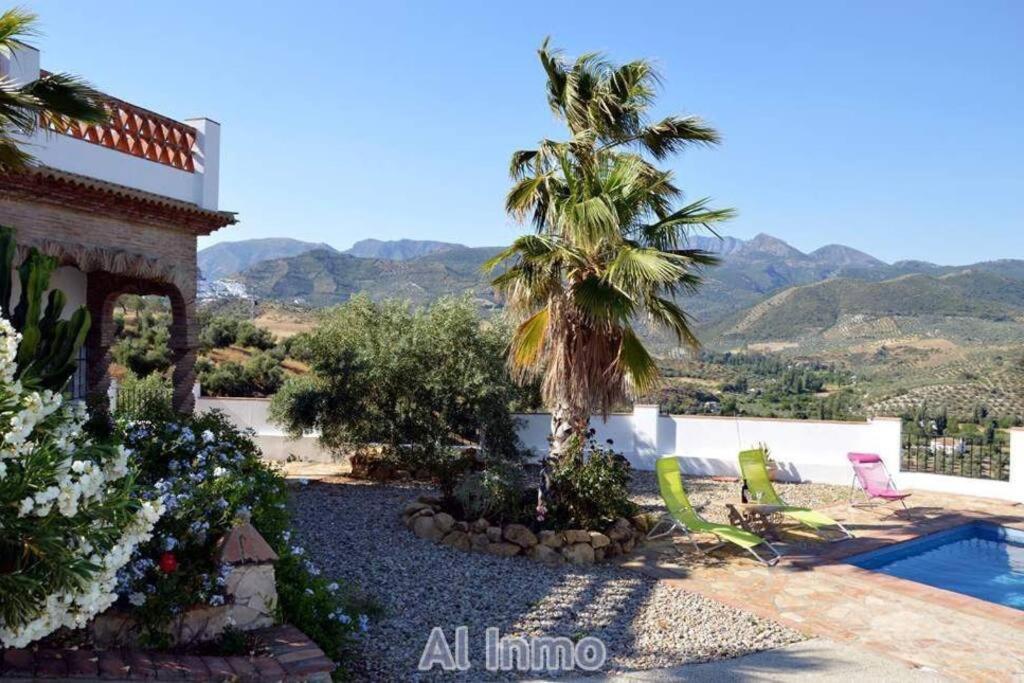 Las Palmeras - Ein Stueck Vom Paradies - Behagliches Haus Mit Pool Algodonales Eksteriør bilde