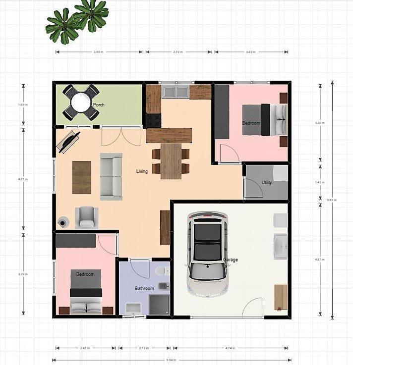 Las Palmeras - Ein Stueck Vom Paradies - Behagliches Haus Mit Pool Algodonales Eksteriør bilde