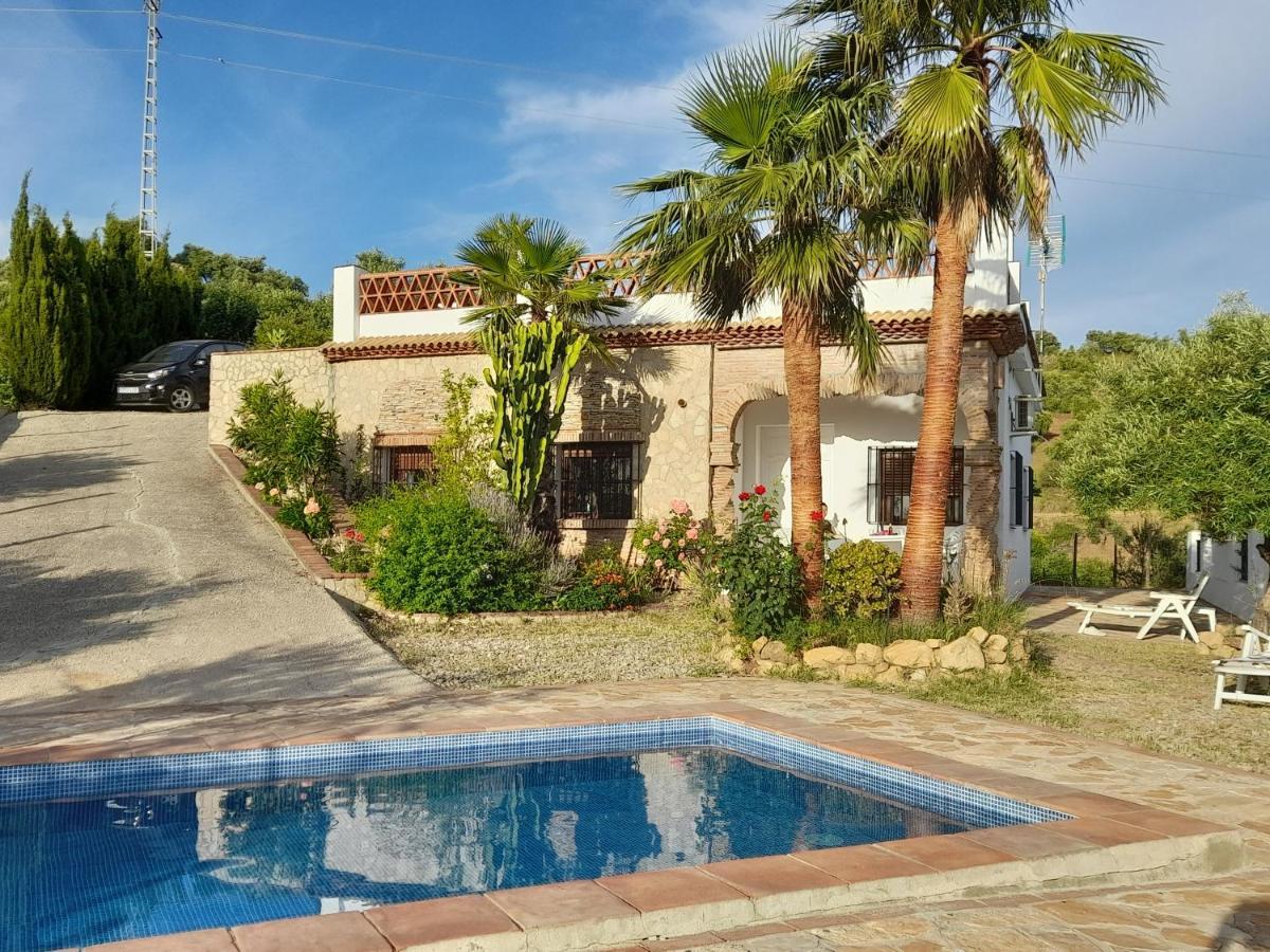 Las Palmeras - Ein Stueck Vom Paradies - Behagliches Haus Mit Pool Algodonales Eksteriør bilde